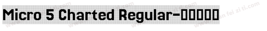 Micro 5 Charted Regular字体转换